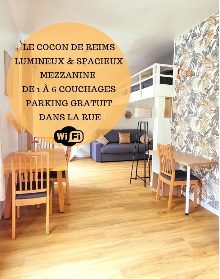 Le Cocon De Reims /Wifi/Commerce /Av De Paris מראה חיצוני תמונה