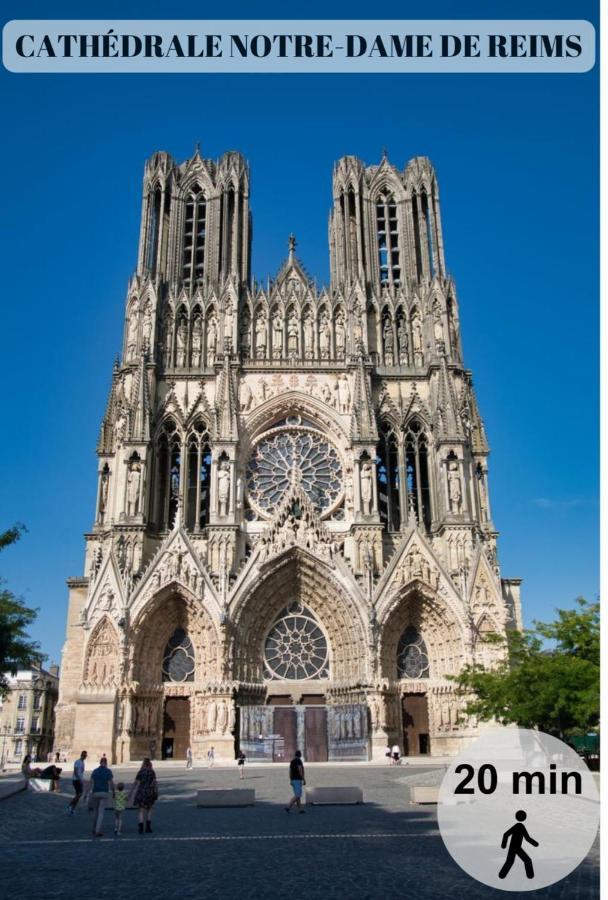 Le Cocon De Reims /Wifi/Commerce /Av De Paris מראה חיצוני תמונה