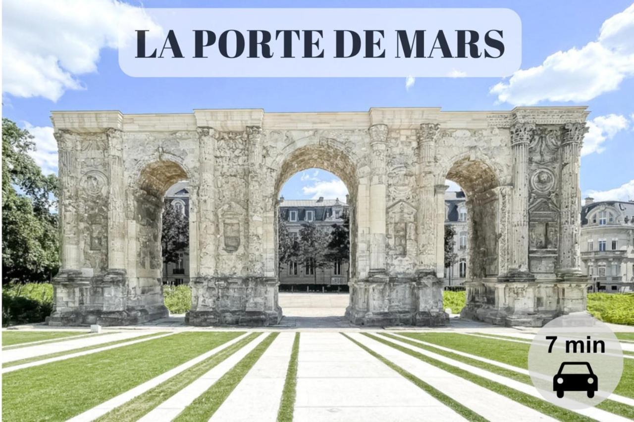 Le Cocon De Reims /Wifi/Commerce /Av De Paris מראה חיצוני תמונה