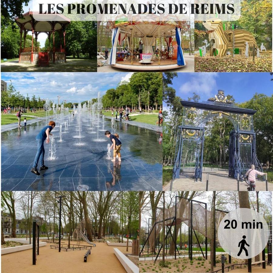 Le Cocon De Reims /Wifi/Commerce /Av De Paris מראה חיצוני תמונה